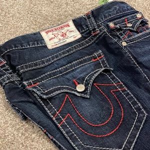 Tru Religion, Men’s blue jeans, Size 38/34, Straight fit